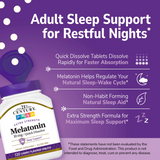 21st Century, Melatonin, Quick Dissolve, Cherry, 10 mg, 120 Tablets