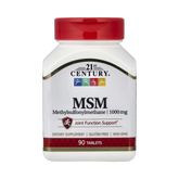 21st Century, MSM, 1,000 mg, 90 Tablets