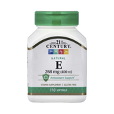 21st Century, Natural Vitamin E, 268 mg (400 IU), 110 Softgels