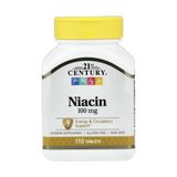 21st Century, Niacin, 100 mg, 110 Tablets