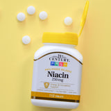 21st Century, Niacin, Prolonged Release, 110 Tablets