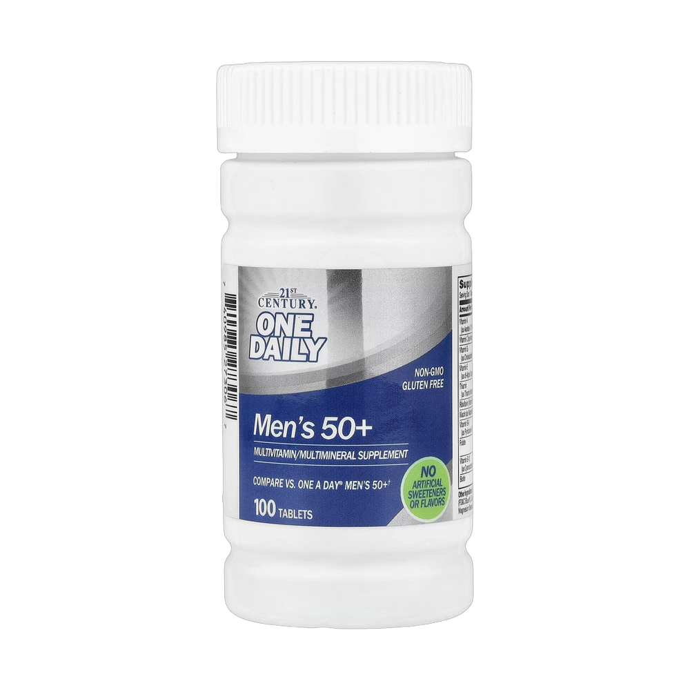 21st Century, One Daily, Men's 50+, 100 Tablets