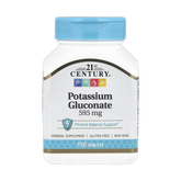 21st Century, Potassium Gluconate, 595 mg, 110 Tablets