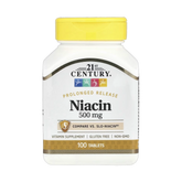 21st Century, Prolonged Release Niacin, 500 mg, 100 Tablets