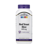 21st Century, Red Yeast Rice, 600 mg, 150 Vegetarian Capsules