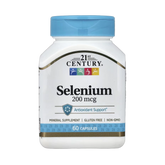 21st Century, Selenium, 200 mcg, 60 Capsules