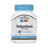 21st Century, Selenium, 200 mcg, 60 Capsules
