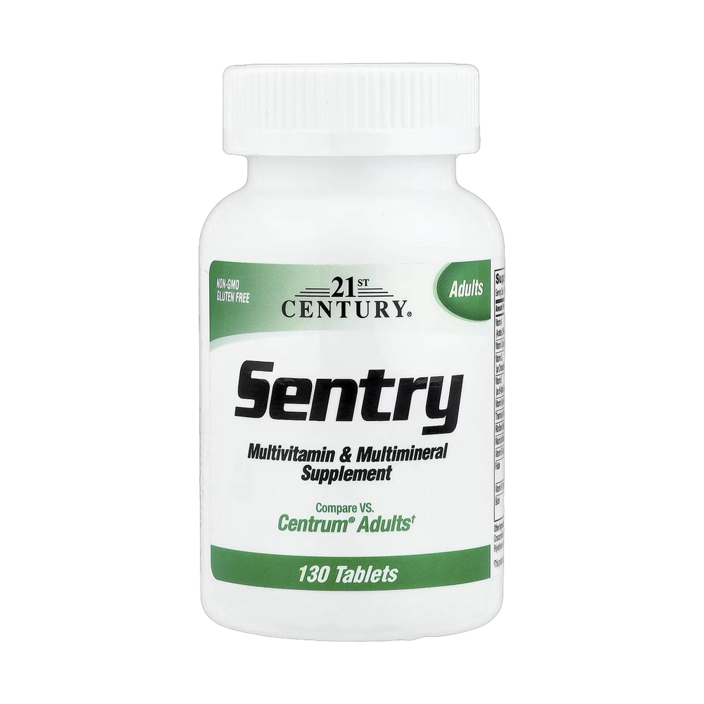 21st Century, Sentry, Adults Multivitamin & Multimineral Supplement, 130 Tablets