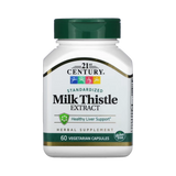 21st Century, Standardized Milk Thistle Extract, 60 Vegetarian Capsules
