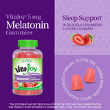 21st Century, VitaJoy® Melatonin Gummies, Strawberry, 120 Gummies