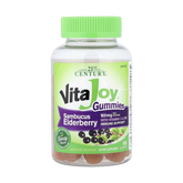 21st Century, VitaJoy® Sambucus Elderberry With Vitamin C & Zinc Gummies, Berry, 60 Gummies