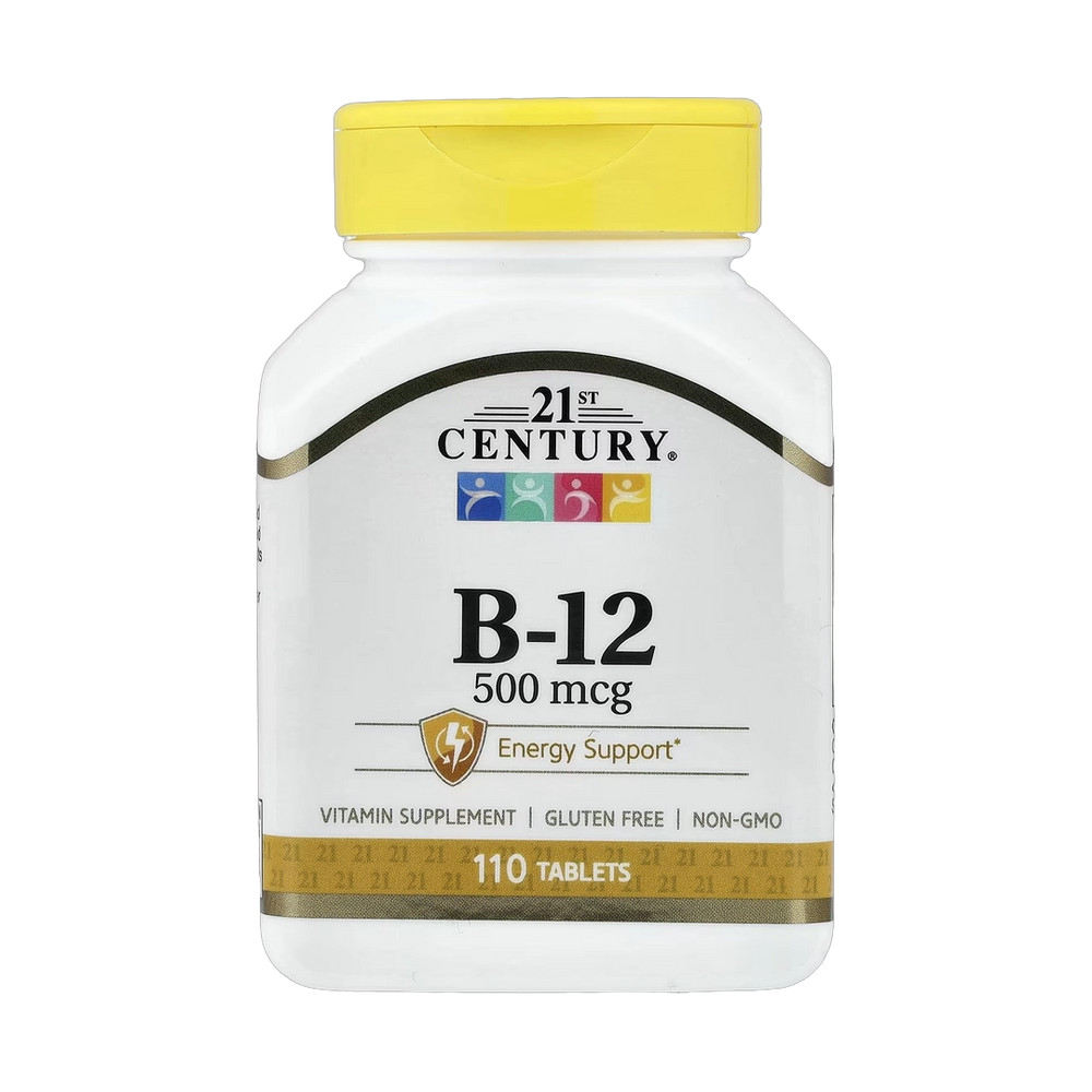21st Century, Vitamin B-12, 500 mcg, 110 Tablets