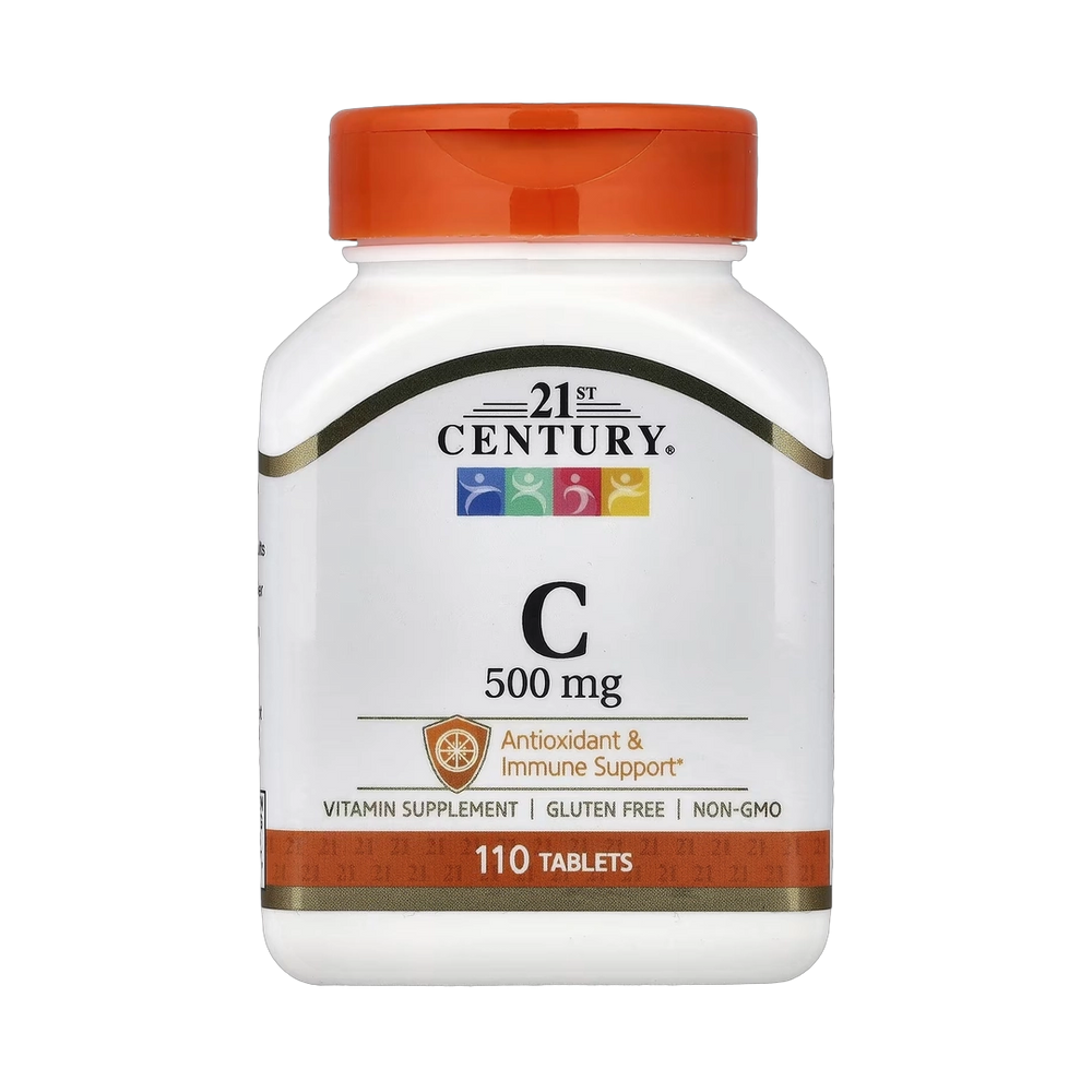 21st Century, Vitamin C, 500 mg, 110 Tablets