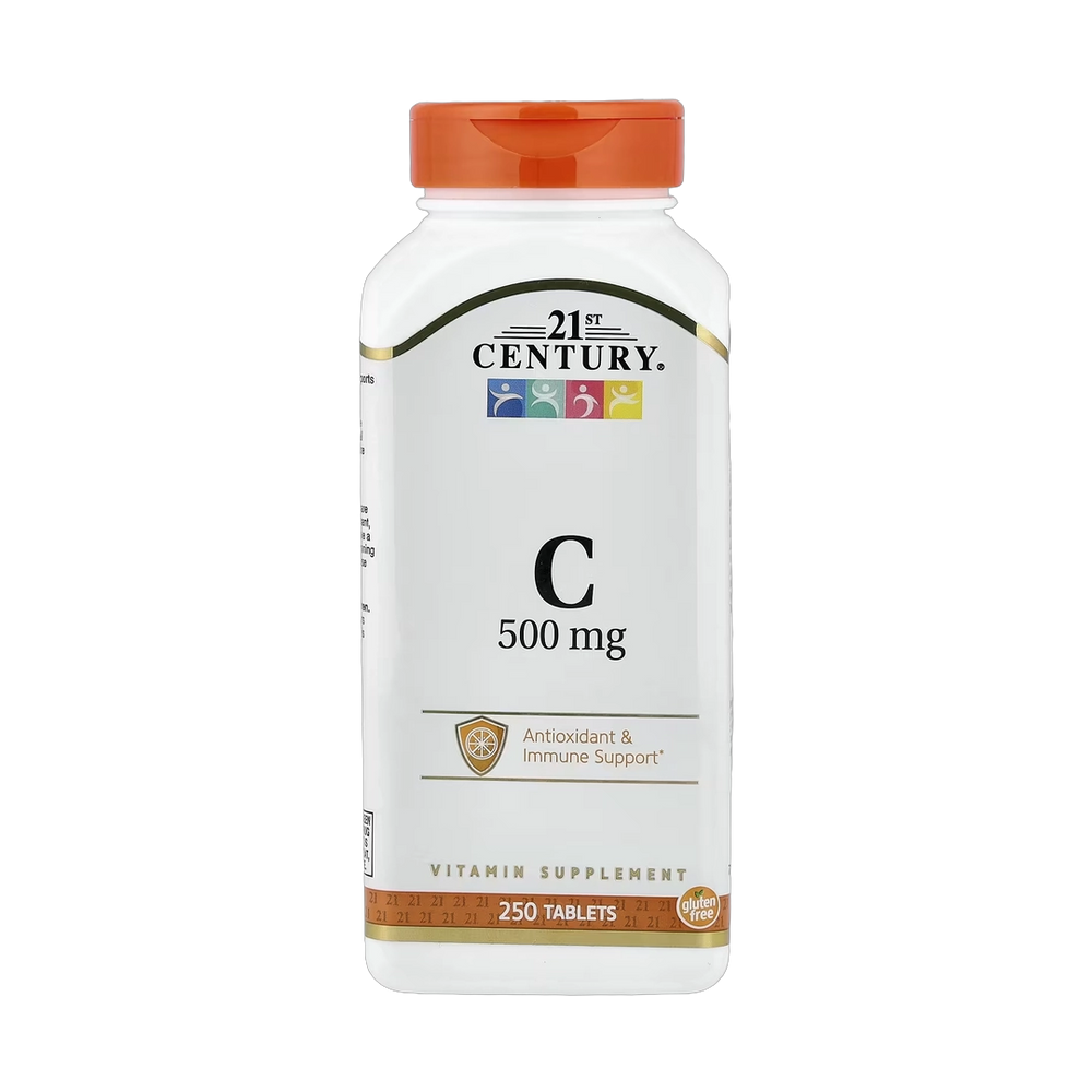 21st Century, Vitamin C, 500 mg, 250 Tablets
