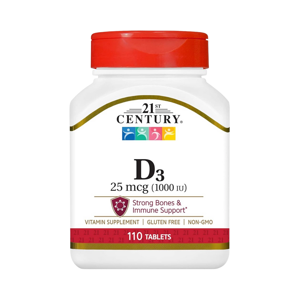 21st Century Vitamin D, 1000iu, 110 Tablets