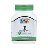 21st Century, Vitamin E, 180 mg (400 IU), 110 Softgels