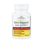 21st Century, Women's Health, Estro Support Max + Energy, 30 Tablets
