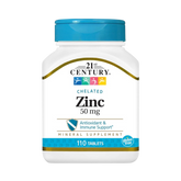 21st Century, Zinc, 50 Mg, 110 Tablets