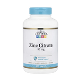 21st Century, Zinc Citrate, 50 mg, 360 Tablets
