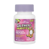 21st Century, Zoo Friends, Children's Chewable Probiotic, Age 4+, Fruit Punch, 30 Chewable Tablets