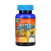 21st Century, Zoo Friends Multi Gummies, Plus Extra C, Great Tasting Fruit, 60 Gummies
