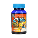 21st Century, Zoo Friends Multi Gummies, Plus Extra C, Great Tasting Fruit, 60 Gummies