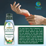 Tropical Oasis, Premium Calcium Magnesium, 16 fl oz, 480 ml