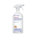 Attitude, Fruit & Vegetable Wash, Unscented, 27.1 Fl Oz
