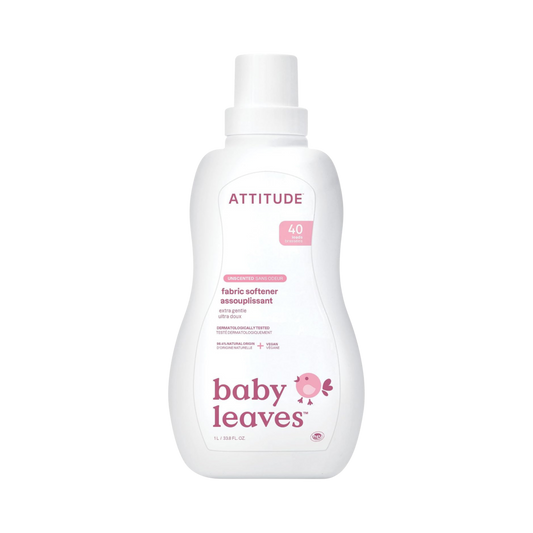 Attitude, Little Ones Fabric Softener Fragrance Free 40 Loads, 33.8 Fl Oz