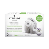 Attitude, Anti-Static Eliminator Cloth Sheet 300 Load, 2 Sheets
