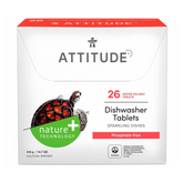 Attitude, Dishwasher Detergent Eco Pouches, 26 Pouch