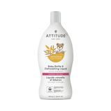 Attitude, Sensitive Skin Care Natural Baby Bottle & Dishwashing Liquid - Baby