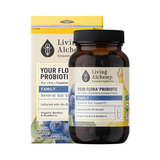 Living Alchemy, Your Flora Probiotics Family General Support, 60 Capsules
