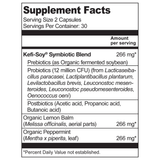 Living Alchemy, Your Flora Probiotics Sensitive Irritable Digestion, 60 Capsules