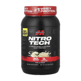 MuscleTech, Nitro-Tech™ Ultimate Muscle Building Whey Protein, Vanilla Cream, 2 lbs (907 g)