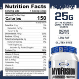 Gaspari Nutrition, MyoFusion Advanced Protein, Strawberries and Cream - 4 Lb