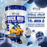 Gaspari Nutrition, Quick Meal, Real Food Blend, Blueberry Muffin, 2.75 lbs (1,250 g)