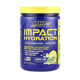 MHP, Impact Hydration, Electrolytes + Creatine, Lemon Lime, 0.98 lbs (15.6 oz)
