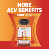 Zhou, Cider Detox, Apple Cider Vinegar, 60 Vegan Capsules