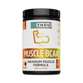 Zhou, Muscle BCAA, Maximum Muscle Formula, 30 Scoops, 11.6 Oz Ounce