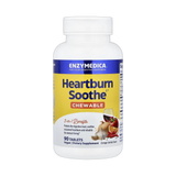 Enzymedica, Heartburn Soothe, Orange Vanilla, 90 Tablets