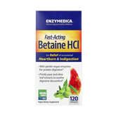 Enzymedica, Betaine HCl, 120 Capsules