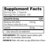 Enzymedica, Berberine, 120 Targeted-Delivery Capsules