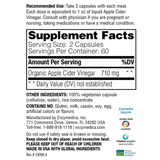 Enzymedica, Apple Cider Vinegar with the Mother, 120 Capsules