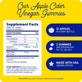 Enzymedica, Apple Cider Vinegar Gummies with the Mother, 74 Gummies