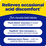 Enzymedica, Chewable Acid Soothe, Berry, 30 Tablets