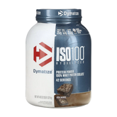 Dymatize, ISO100® Hydrolyzed, 100% Whey Protein Isolate, Fudge Brownie, 3 lb (1.37 kg)