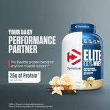Dymatize, Elite 100% Whey Protein Powder, Gourmet Vanilla, 5 lbs (2.3 kg)
