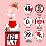 Labrada Nutrition, Lean Body Ready-to-Drink, Strawberry Protein Shake, 17 fl oz