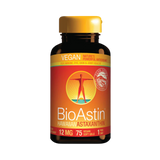 Nutrex Hawaii, Vegan BioAstin Hawaiian Astaxanthin, 2 Mg, 75 Softgels